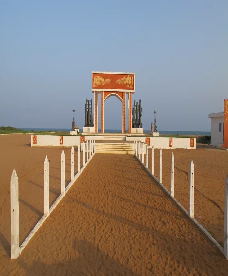 Door of No Return monument in Benin